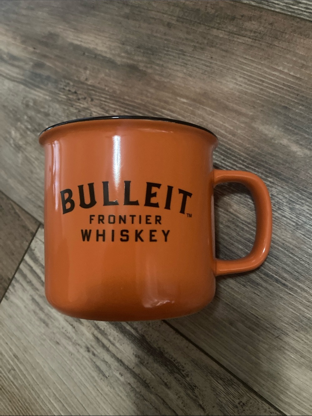 Bulleit Frontier Whisky Orange Coffer Mug